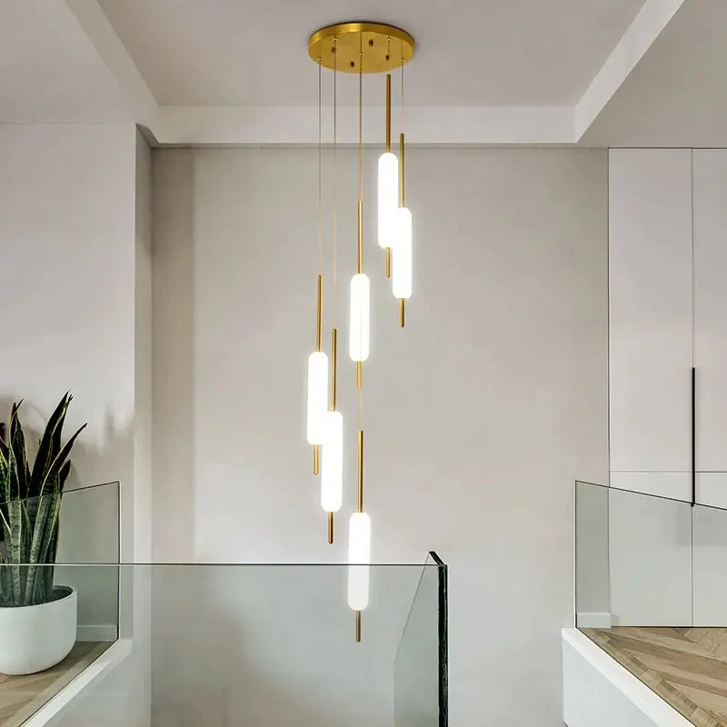 Minimalist decor pendant lights Nordic Home Bedroom Bedside Decoration Brass For Living room Modern Led pendant light Fixtures