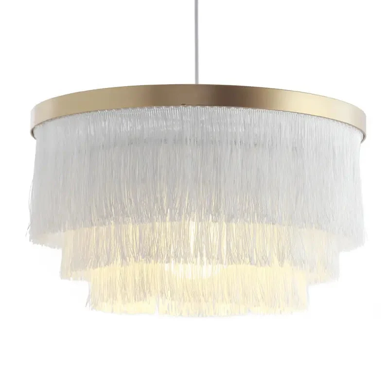 Modern Chandelier Lighting Dining room Bar Kitchen fringe lamp suspension Decoration Pendant Light Creative led pendant lights