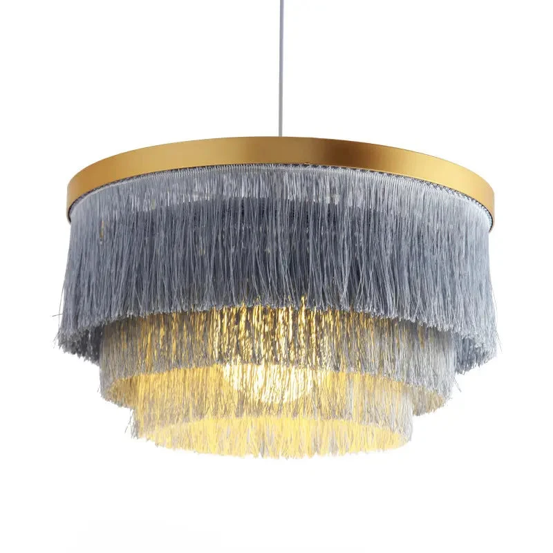 Modern Chandelier Lighting Dining room Bar Kitchen fringe lamp suspension Decoration Pendant Light Creative led pendant lights