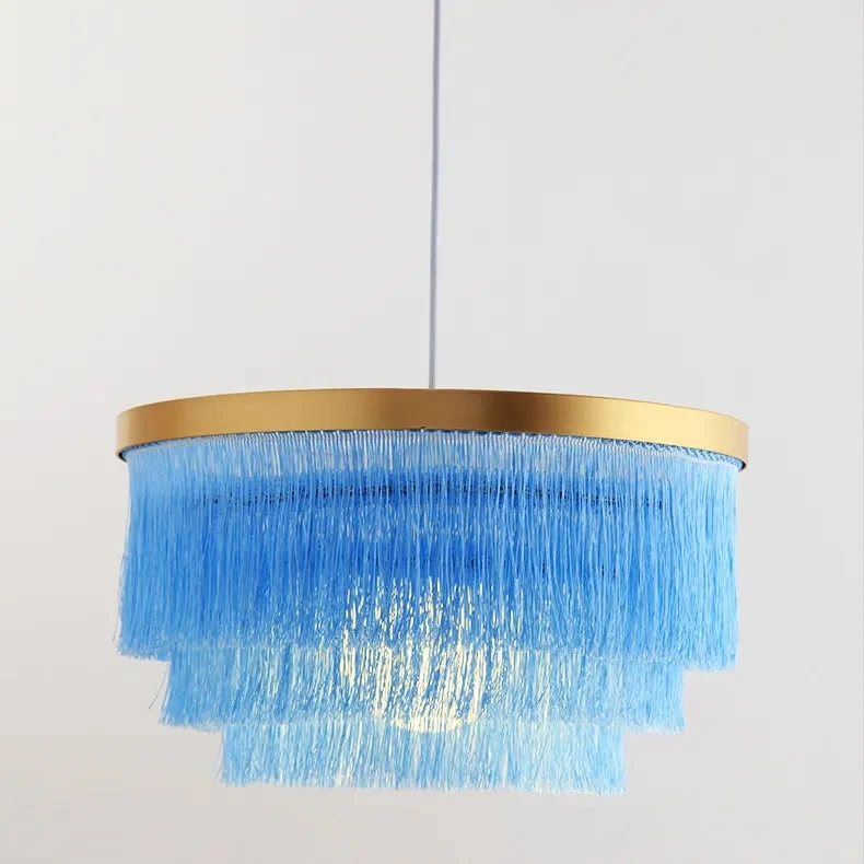 Modern Chandelier Lighting Dining room Bar Kitchen fringe lamp suspension Decoration Pendant Light Creative led pendant lights