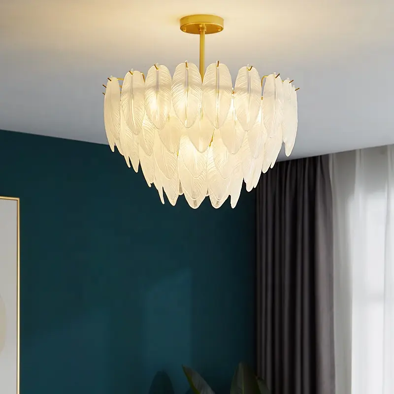 Glass Chandelier Modern Chandelier Light