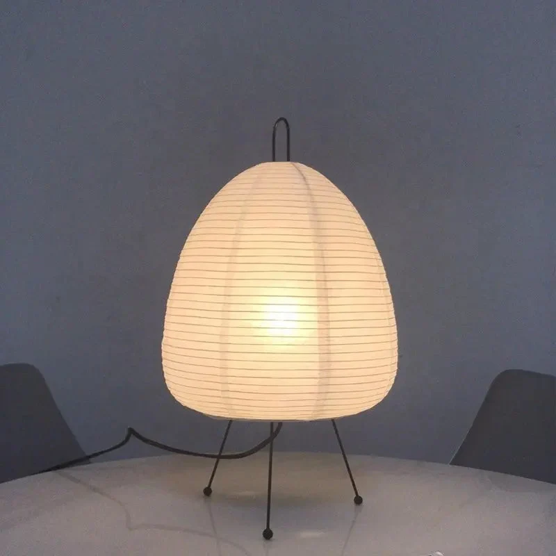 Japanese Rice Paper Lantern Led Table Lamp Living Room Bedroom Bedside Study Hotel Desk Lamps Art Crnoveltytripod Floor Lamp 95