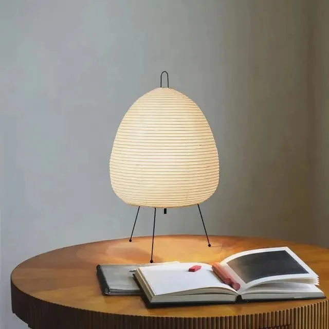 Japanese Rice Paper Lantern Led Table Lamp Living Room Bedroom Bedside Study Hotel Desk Lamps Art Crnoveltytripod Floor Lamp 95