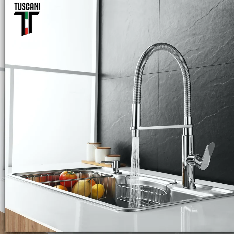 TK18PO - Kitania Series Pull Out Kitchen Cold Tap