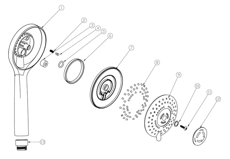 R11 - Rombusto Series Hand Shower