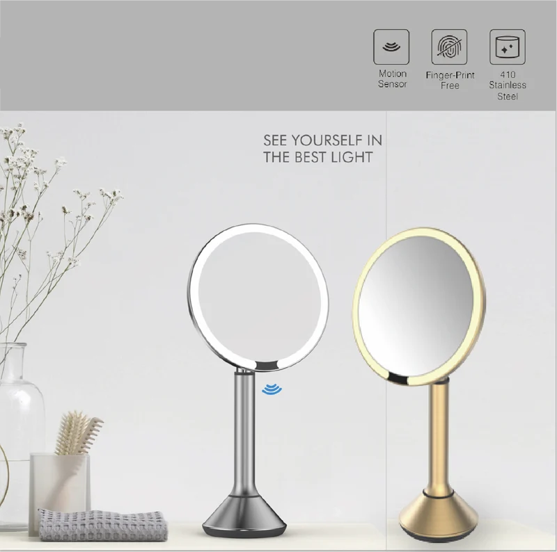Tuscani JAVA TJ-8880 Desktop Design Makeup Mirror