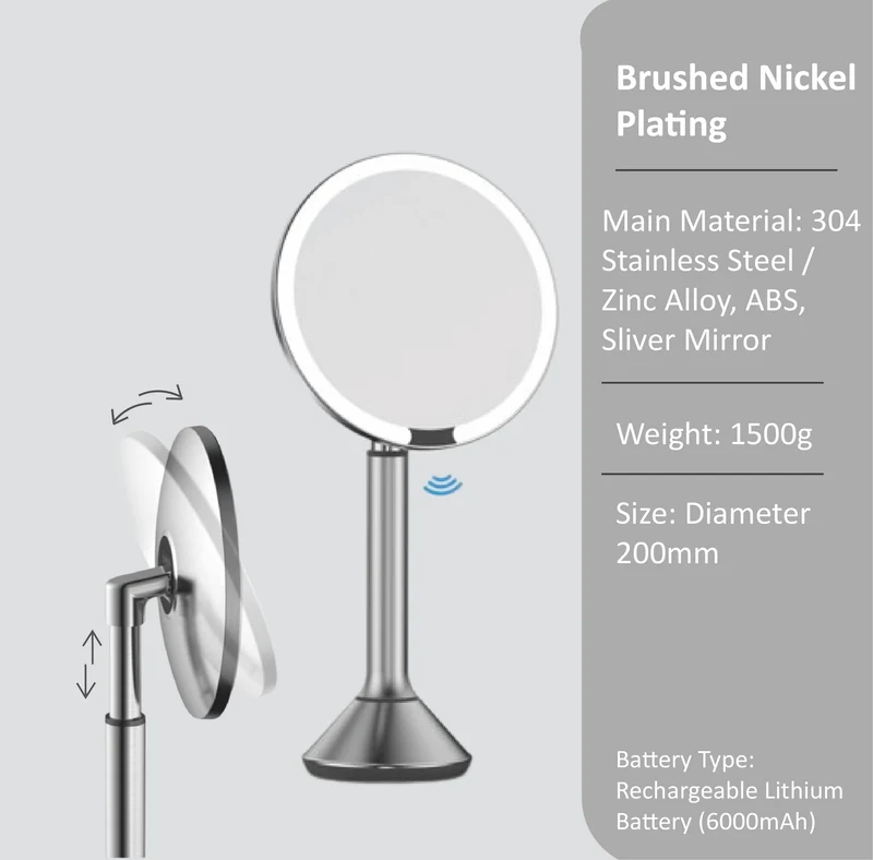 Tuscani JAVA TJ-8880 Desktop Design Makeup Mirror