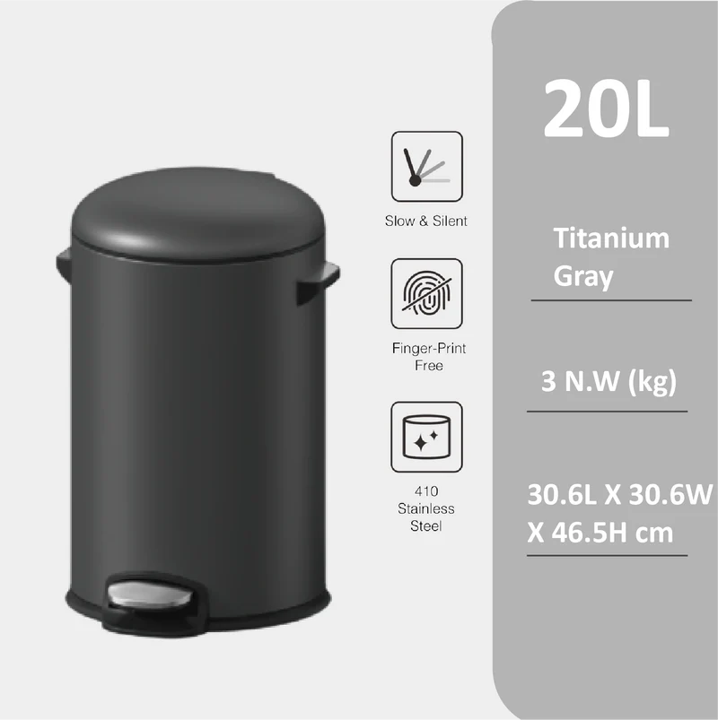 Tuscani JAVA TJ-8852 Pedal Bin