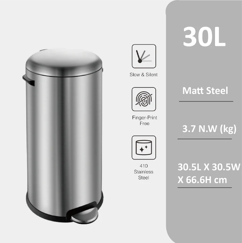 Tuscani JAVA TJ-8852 Pedal Bin