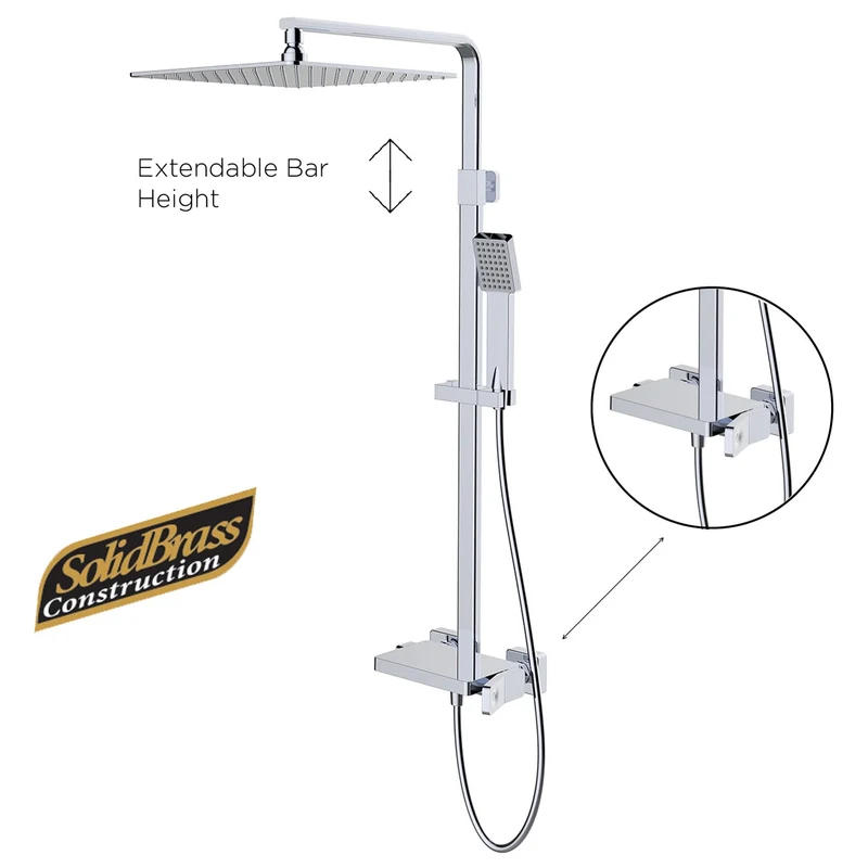 TQ109 - Quatrio Series Rain Shower Set