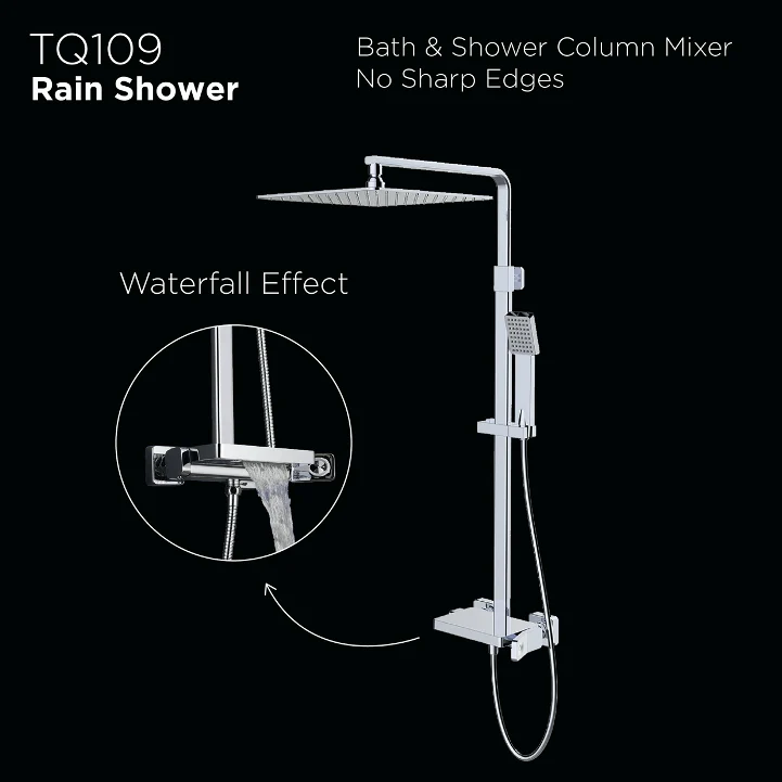 TQ109 - Quatrio Series Rain Shower Set