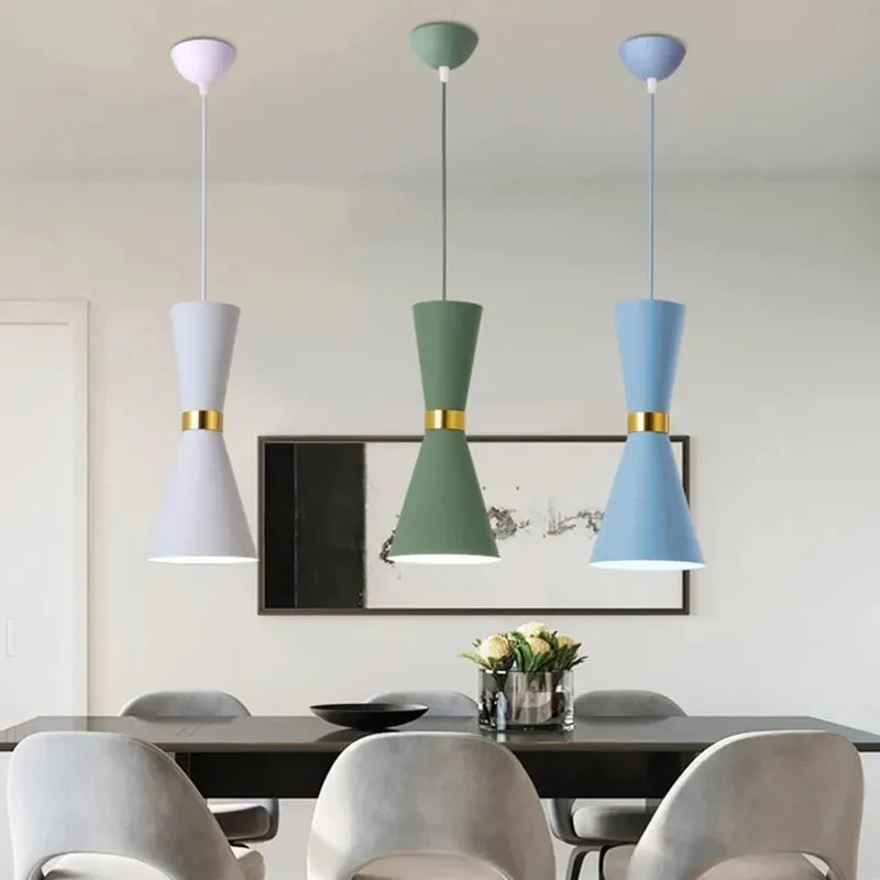 Modern Ceiling lamp E27 aluminum Pendant Lights, dining table study bedside restaurant coffee shop bar decoration lighting