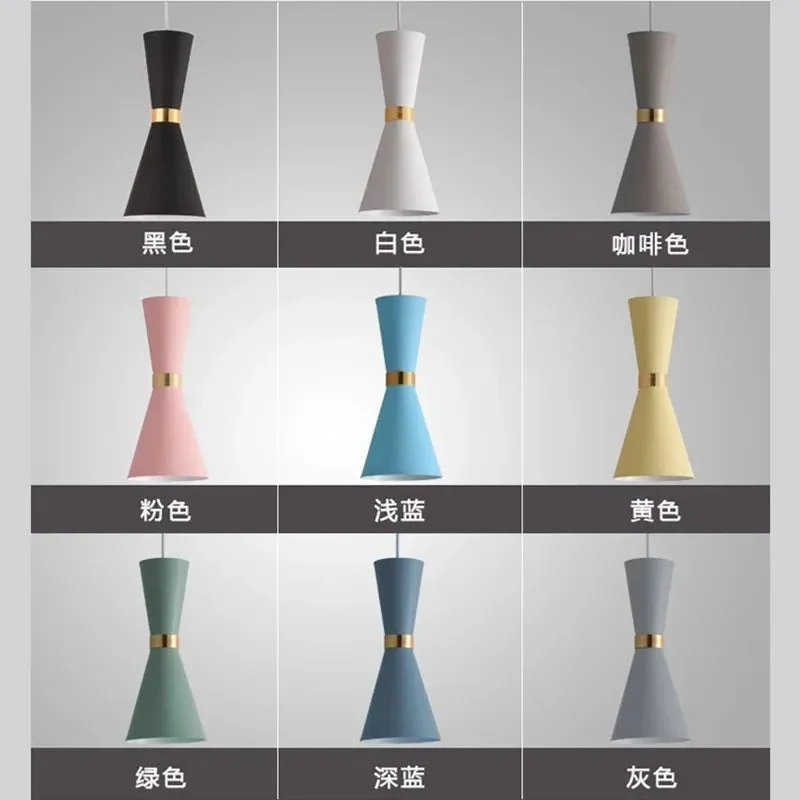 Modern Ceiling lamp E27 aluminum Pendant Lights, dining table study bedside restaurant coffee shop bar decoration lighting