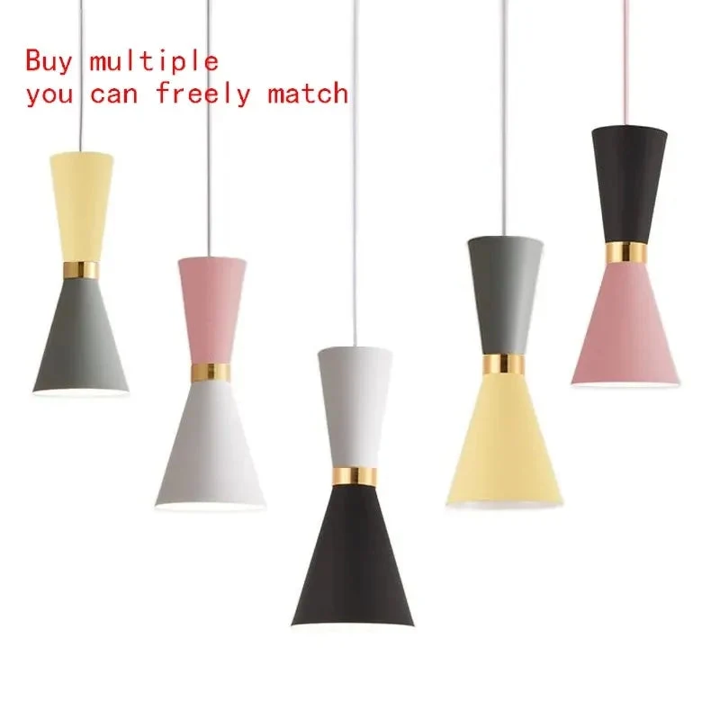 Modern Ceiling lamp E27 aluminum Pendant Lights, dining table study bedside restaurant coffee shop bar decoration lighting