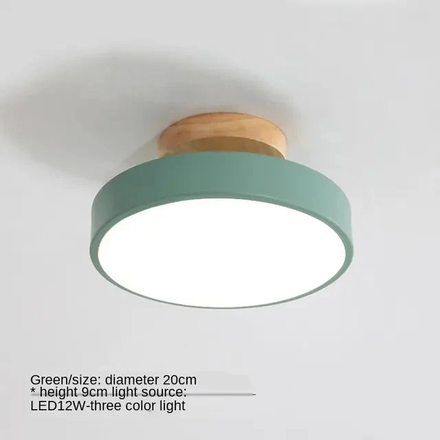 Ceiling Lights Modern Led Nordic Wood Lighting Fixture