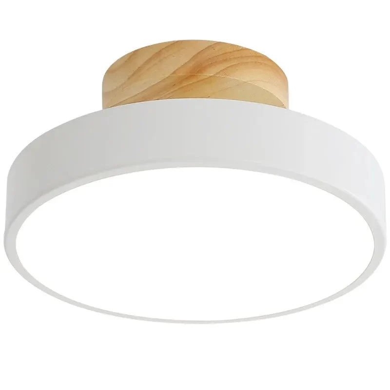 Ceiling Lights Modern Led Nordic Wood Lighting Fixture