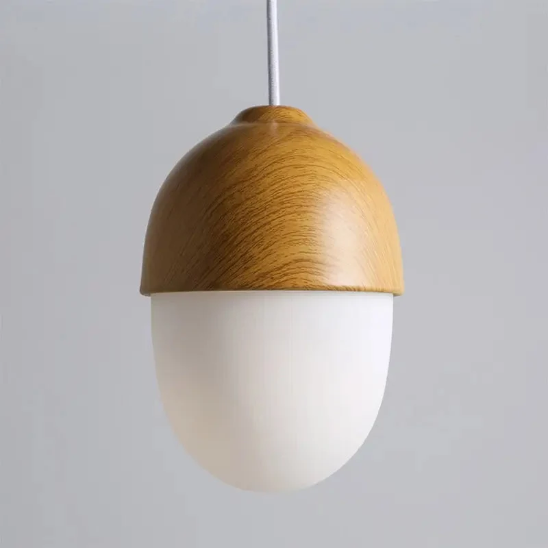 Nordic nut chandelier creative personality restaurant bar restaurant lamp glass chandelier