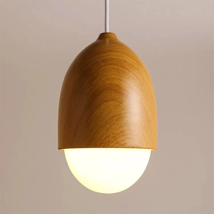 Nordic nut chandelier creative personality restaurant bar restaurant lamp glass chandelier