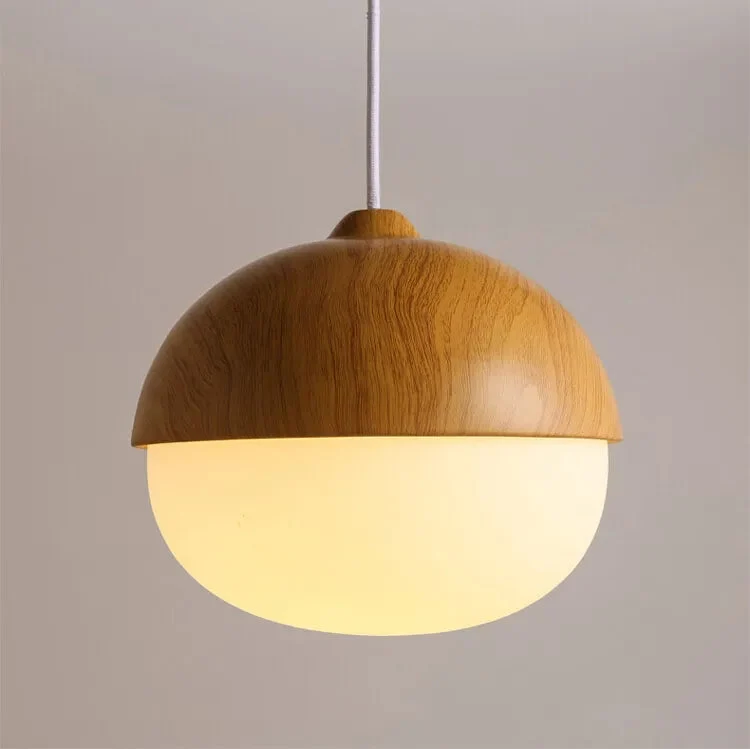 Nordic nut chandelier creative personality restaurant bar restaurant lamp glass chandelier