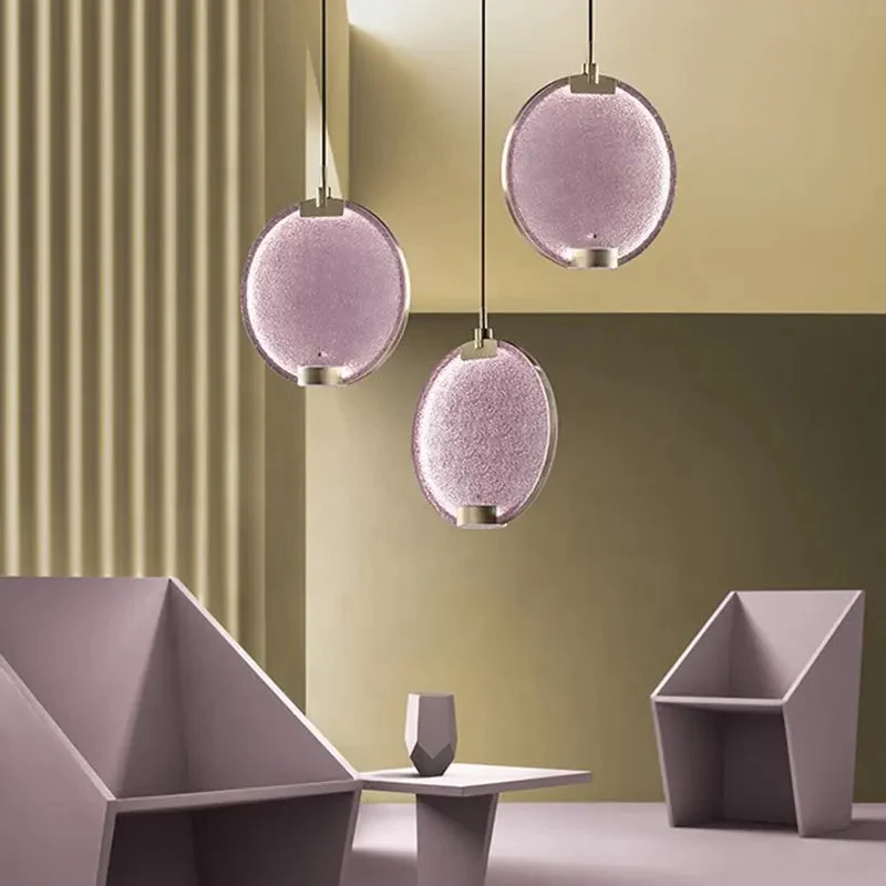 Nordic Modern Simple Living Room Sofa Exhibition Room Bedroom Bedside Lamp Restaurant Pendant Lights Stairway Porch Chandeliers