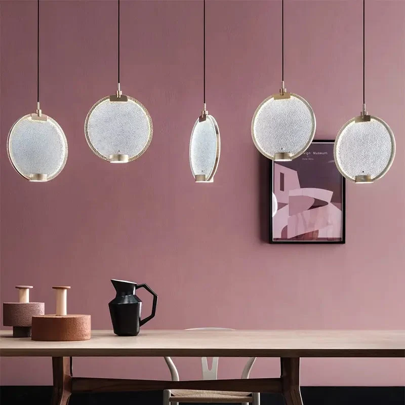 Nordic Modern Simple Living Room Sofa Exhibition Room Bedroom Bedside Lamp Restaurant Pendant Lights Stairway Porch Chandeliers