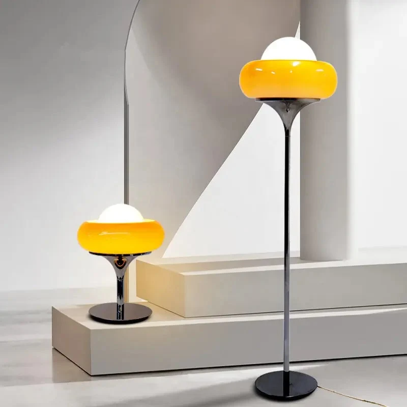 Egg Tart Lamp Retro Medieval Style Decoration Creative Luxury LED