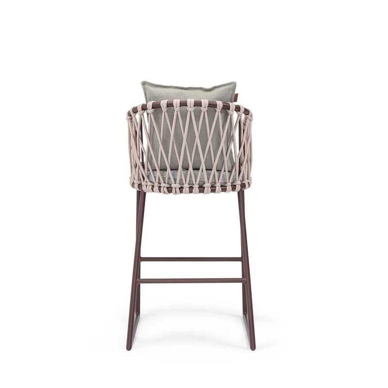 Sancrea Solaris 607- Aluminium & Rope Accent Armchair