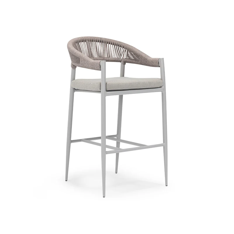 Sancrea 615- Rope Wrapped Aluminium Bar Stool