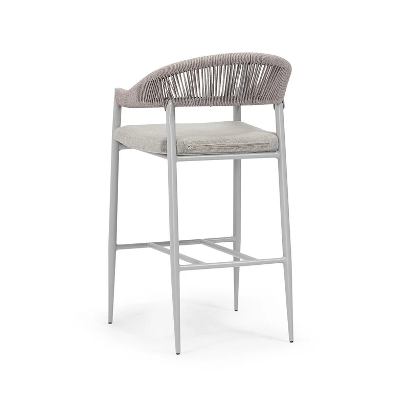 Sancrea 615- Rope Wrapped Aluminium Bar Stool