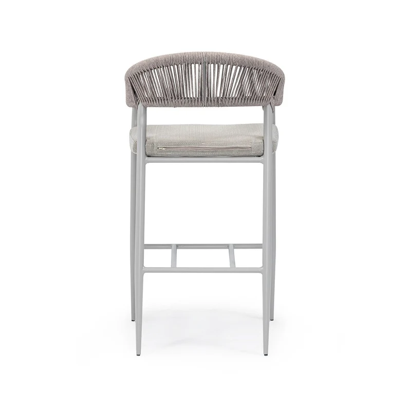Sancrea 615- Rope Wrapped Aluminium Bar Stool