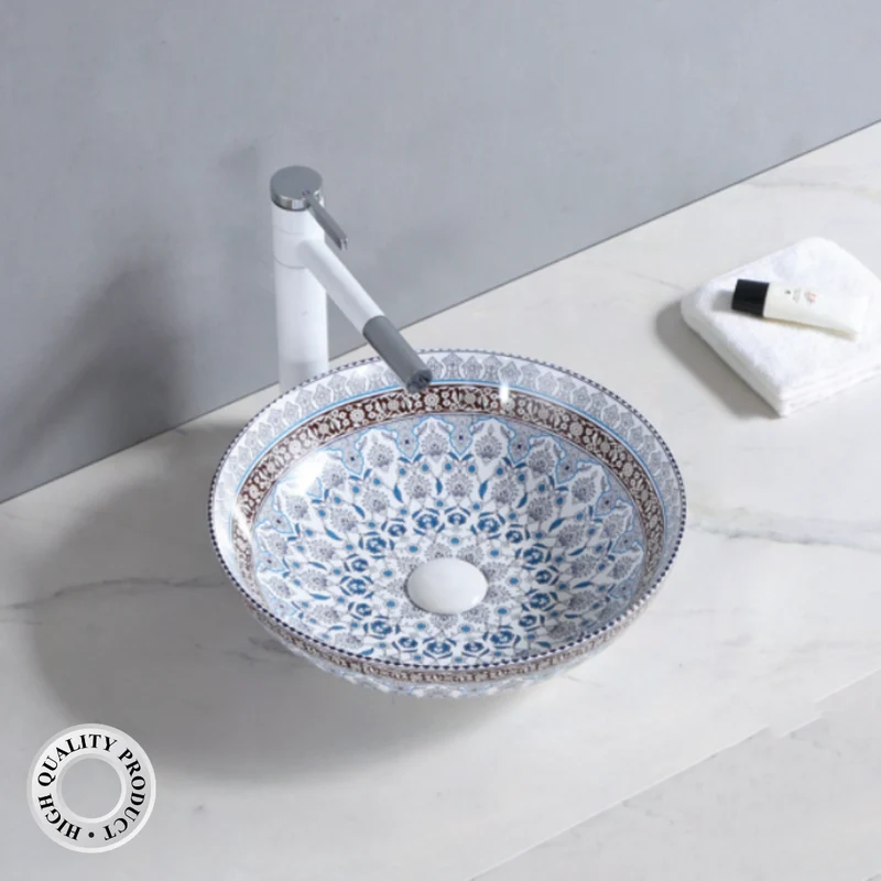 Tuscani TBYP009QH | TBYP008GR - Deck Mounted Designer Basin