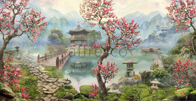 Murals, Frescoes and photo wallpaper. The best landscapes Art. 6422