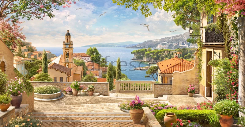 Murals, Frescoes and photo wallpaper. The best landscapes Art. 6541