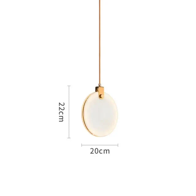 Modern Nordic luminaria creative Resin LED Pendant Lights marble small decoration pendant lamp cafe clothing store bar