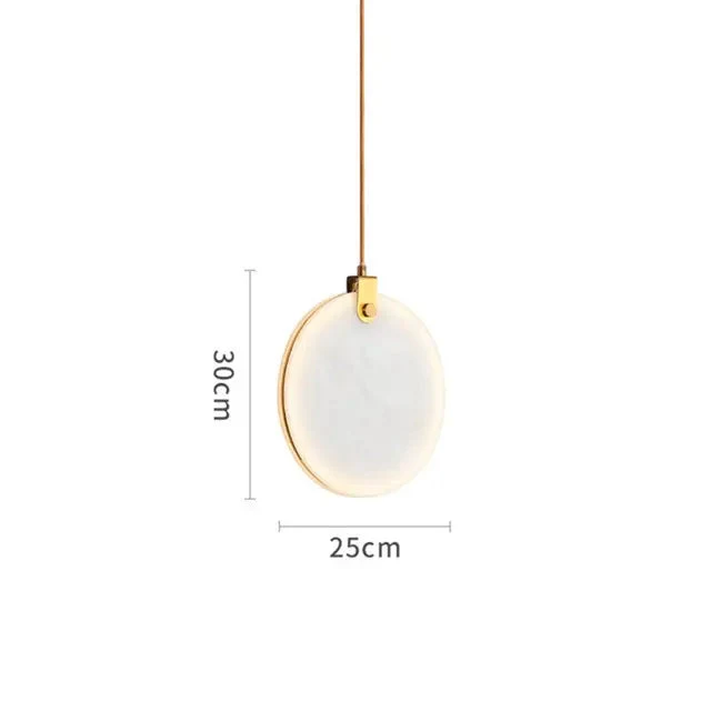 Modern Nordic luminaria creative Resin LED Pendant Lights marble small decoration pendant lamp cafe clothing store bar