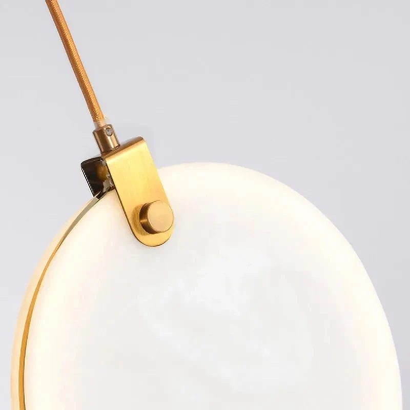 Modern Nordic luminaria creative Resin LED Pendant Lights marble small decoration pendant lamp cafe clothing store bar