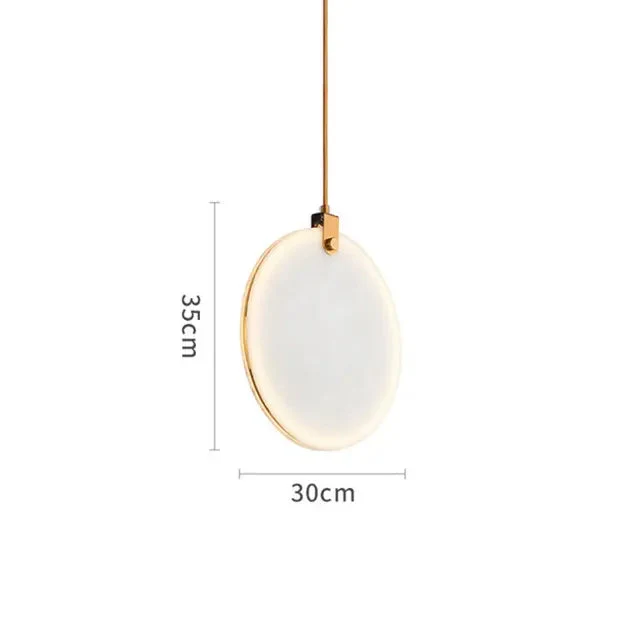 Modern Nordic luminaria creative Resin LED Pendant Lights marble small decoration pendant lamp cafe clothing store bar