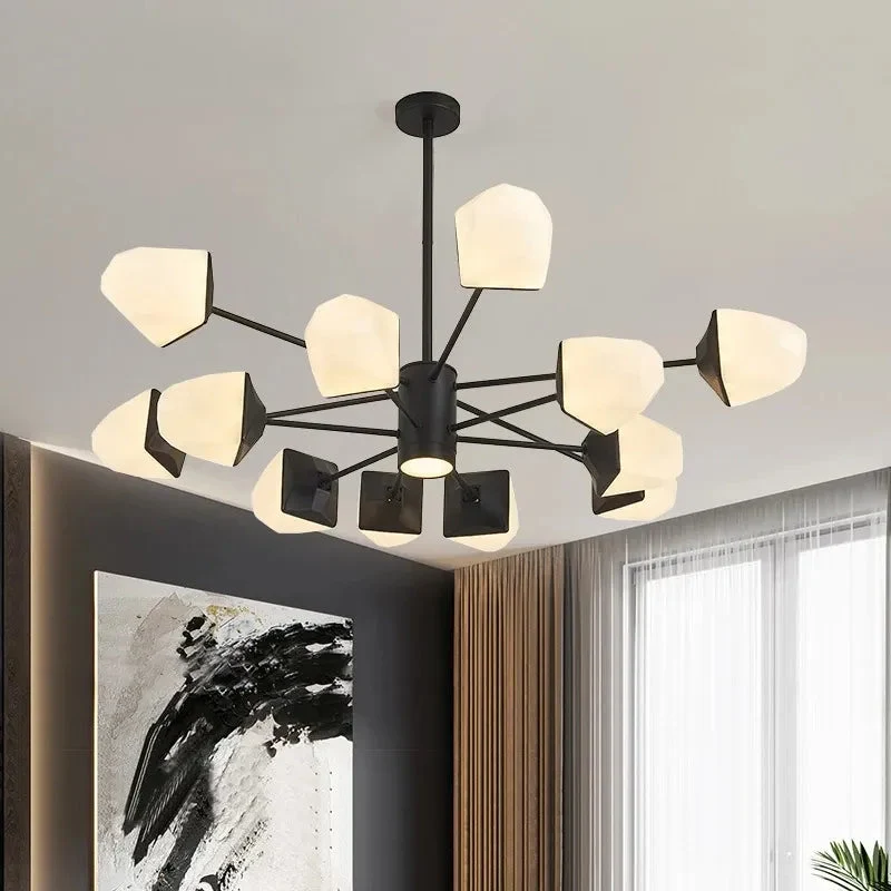 Ice cube chandelier Nordic personality molecular lamp modern magic bean lamp restaurant master bedroom clothing store lamps