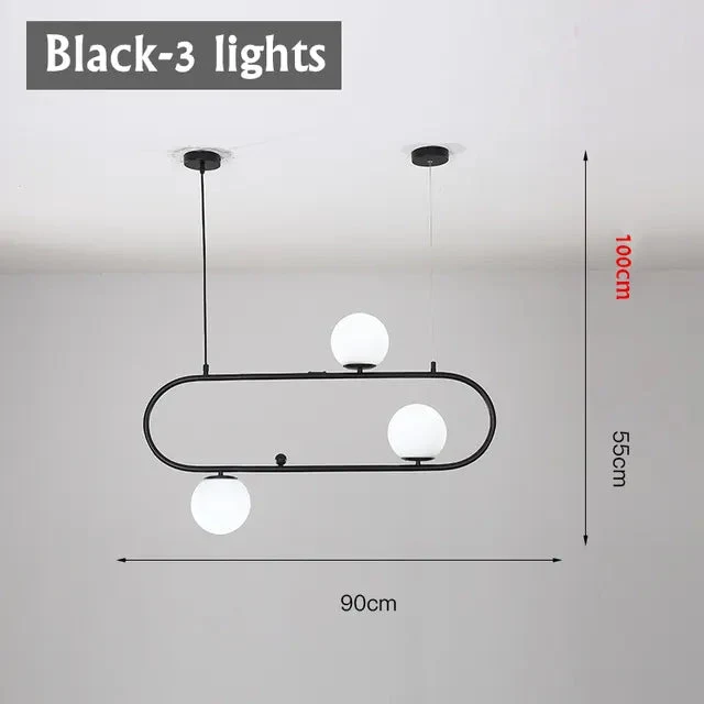 Suspension Golden Pendant Lights Metal Glass Mirror Ball Hanging Lamp Kitchen Modern Lighting Fixtures Hanging Light