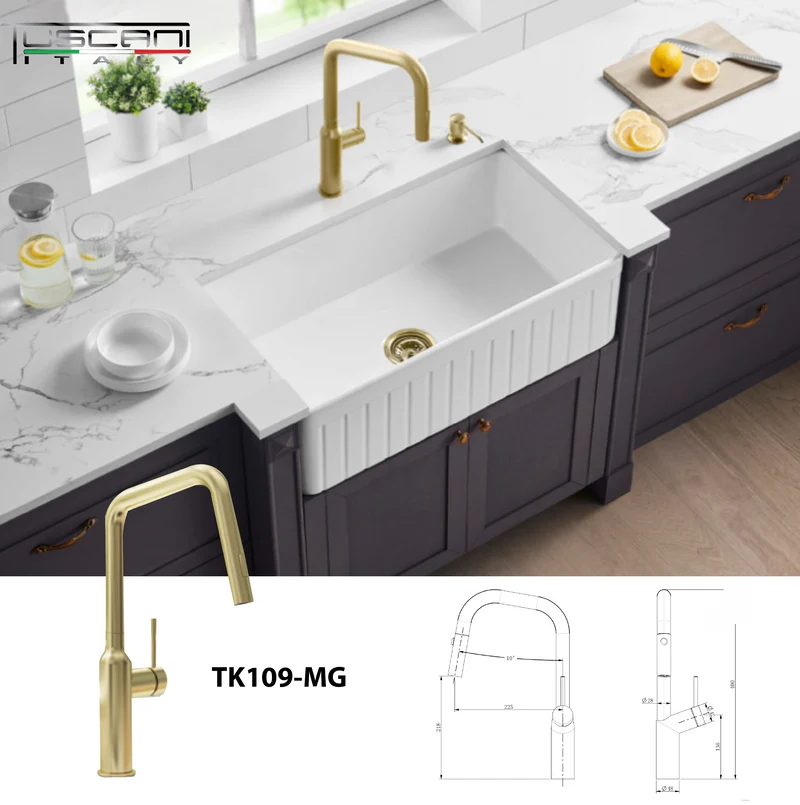 TK109PO - Kitania Series Pull Out Kitchen Mixer