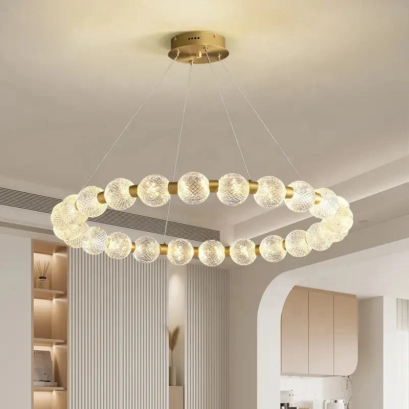 Brass Round Chandeliers Pendant light