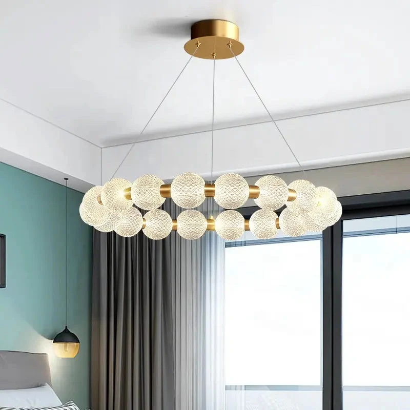 Brass Round Chandeliers Pendant light