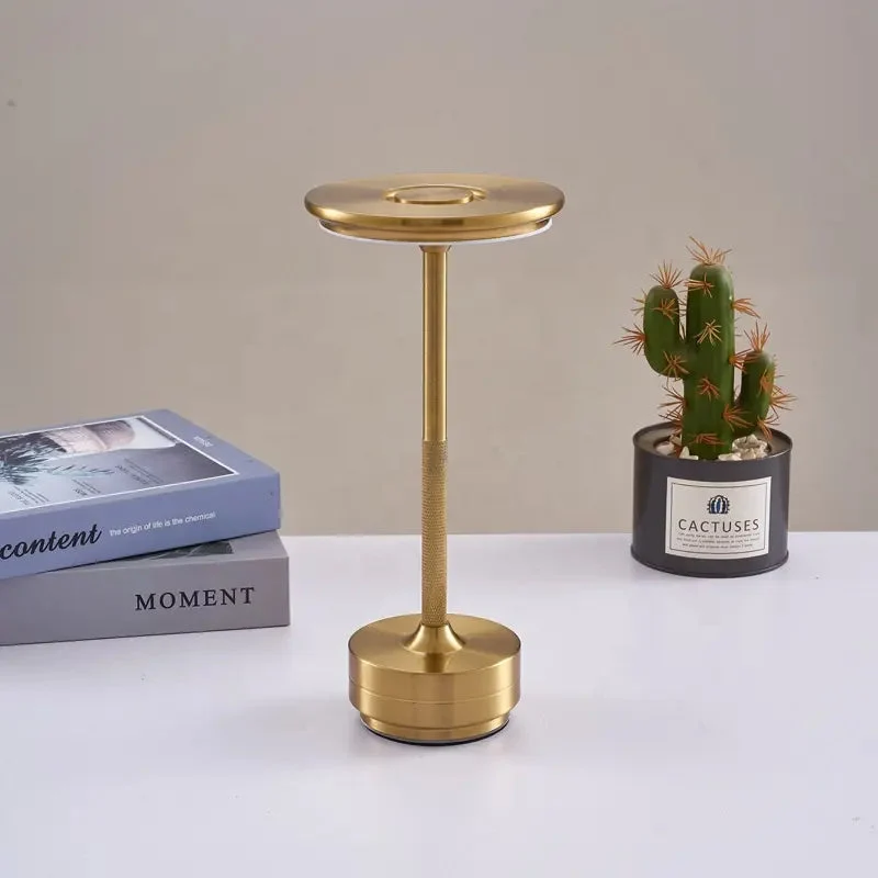 Touch Led Charging Table Lamp Creative Dining Hotel Bar Coffee Table Lamp Outdoor Night Light Living Room Decorative Desk Lamps