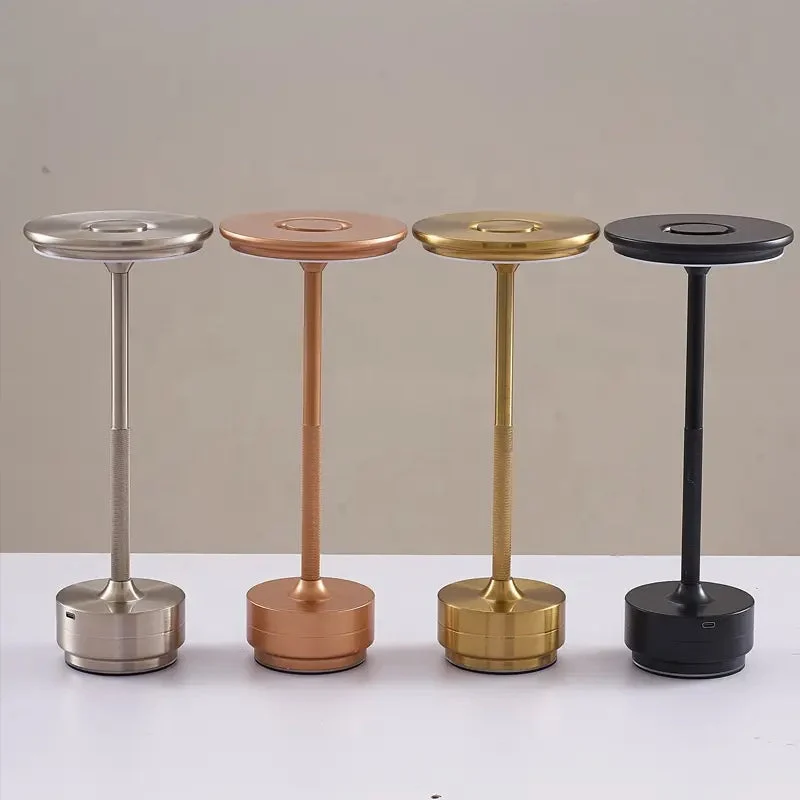 Touch Led Charging Table Lamp Creative Dining Hotel Bar Coffee Table Lamp Outdoor Night Light Living Room Decorative Desk Lamps