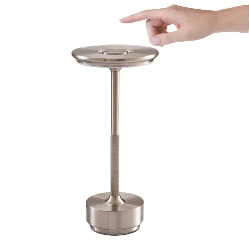 Touch Led Charging Table Lamp Creative Dining Hotel Bar Coffee Table Lamp Outdoor Night Light Living Room Decorative Desk Lamps