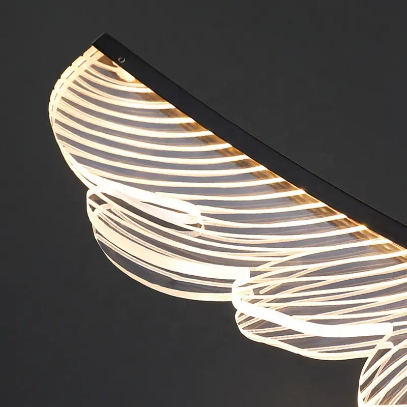 Art Design Leaves Chandeliers Feather Pendant Lights