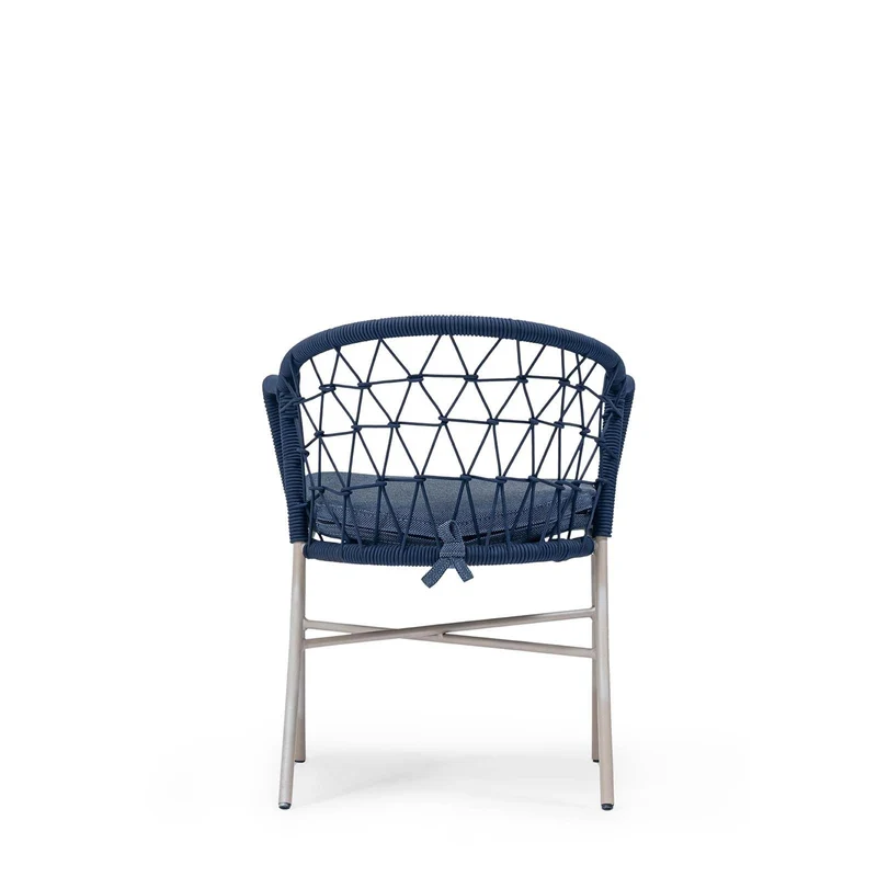 Sancrea Side 627 Premium Aluminium & Rope Accent Chair