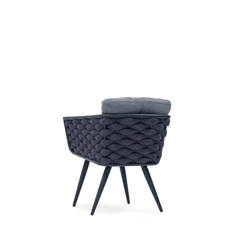 Sancrea Zurich 625 Premium Aluminium & Rope Accent Chair