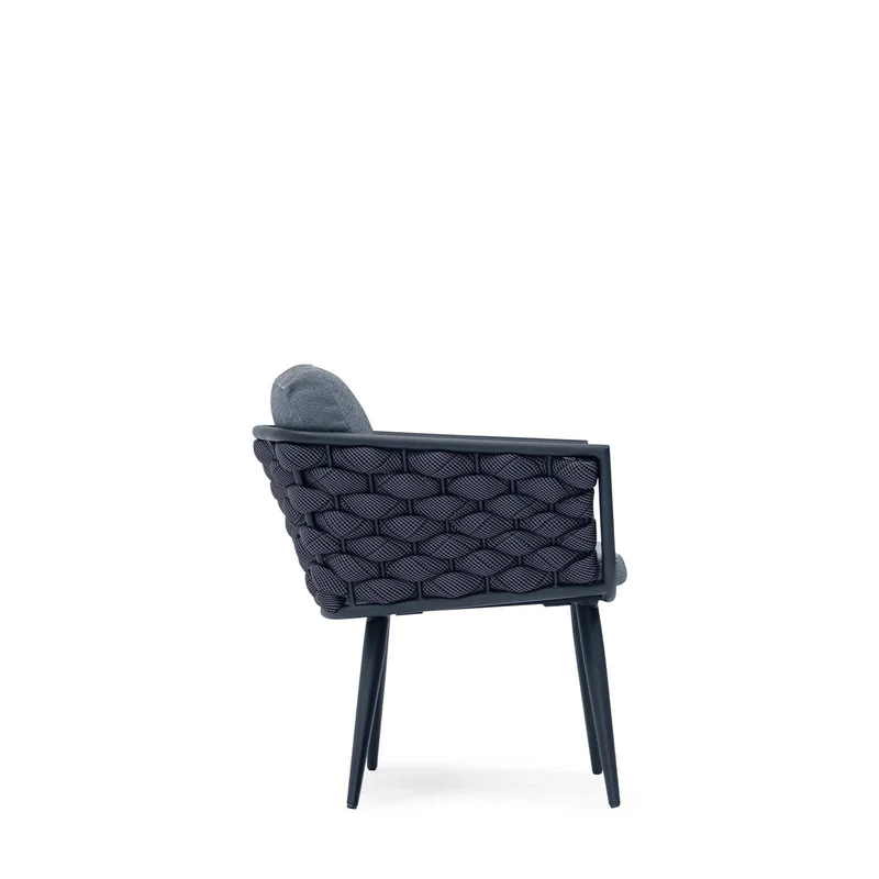 Sancrea Zurich 625 Premium Aluminium & Rope Accent Chair