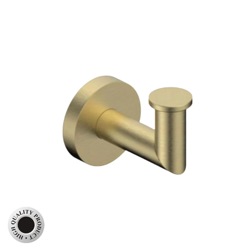 Coloseo Series 6pcs Set - Bathroom Accessories (Gunmetal / Matte Gold)